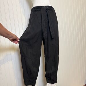Pete & Greta / Johnny Was cropped snap bottom pants
